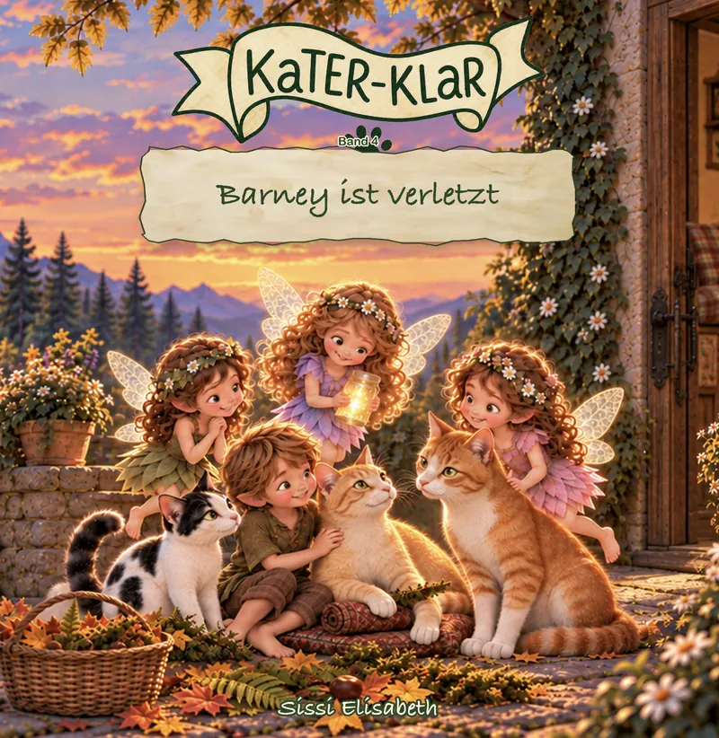 Cover von Kater-Klar Band 4: Barney ist verletzt