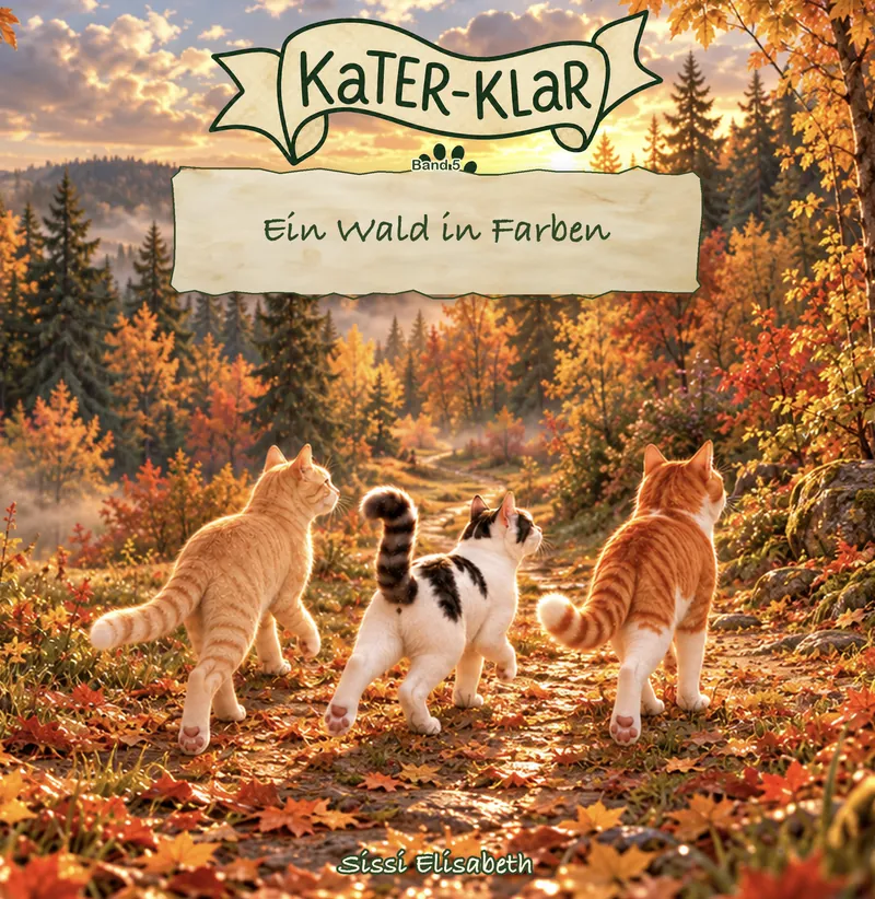 Cover von Kater-Klar Band 5: Ein Wald in Farben